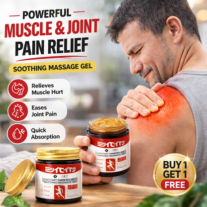 Instant Pain Relief Soothing Massage Gel