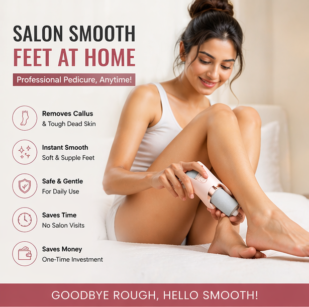 Instant Smooth Feet Pro Pedicure Device