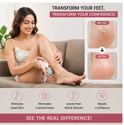 Instant Smooth Feet Pro Pedicure Device