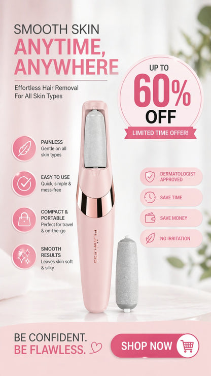 Instant Smooth Feet Pro Pedicure Device